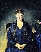 George Wesley Bellows Portrait of Laura oil on canvas